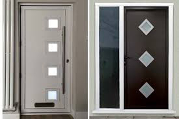 Aluminium single door